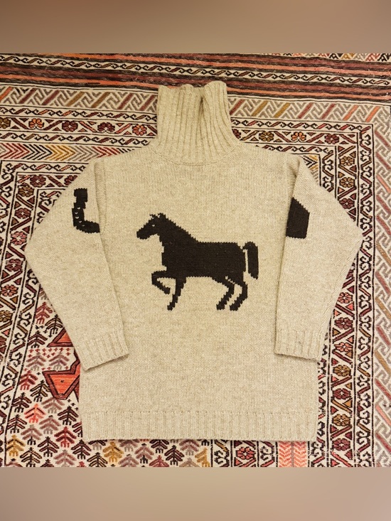 Ralph Lauren Sweaters - Ralph Lauren Vintage Equestrian Sweater